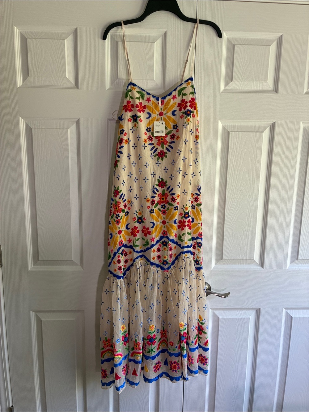 NWT Free People Forever Folklore Maxi Dress - Picture 4 of 9